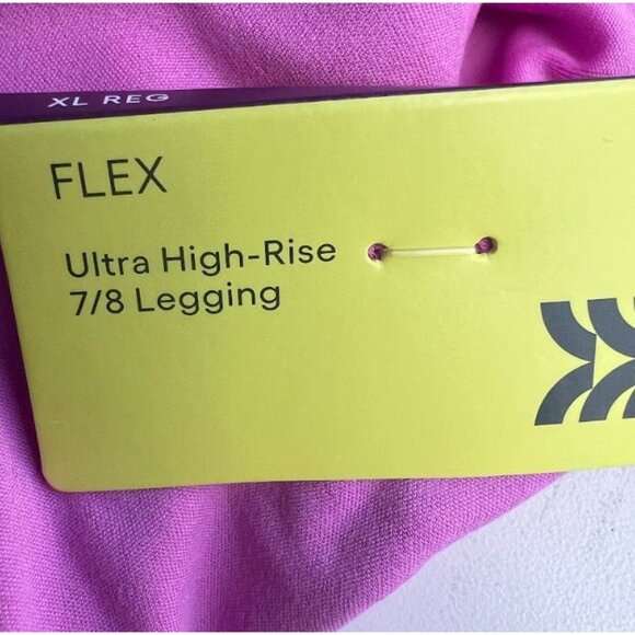 All in Motion Women's Ultra High-Rise Flex Leggings Purple XL - Picture 7 of 8